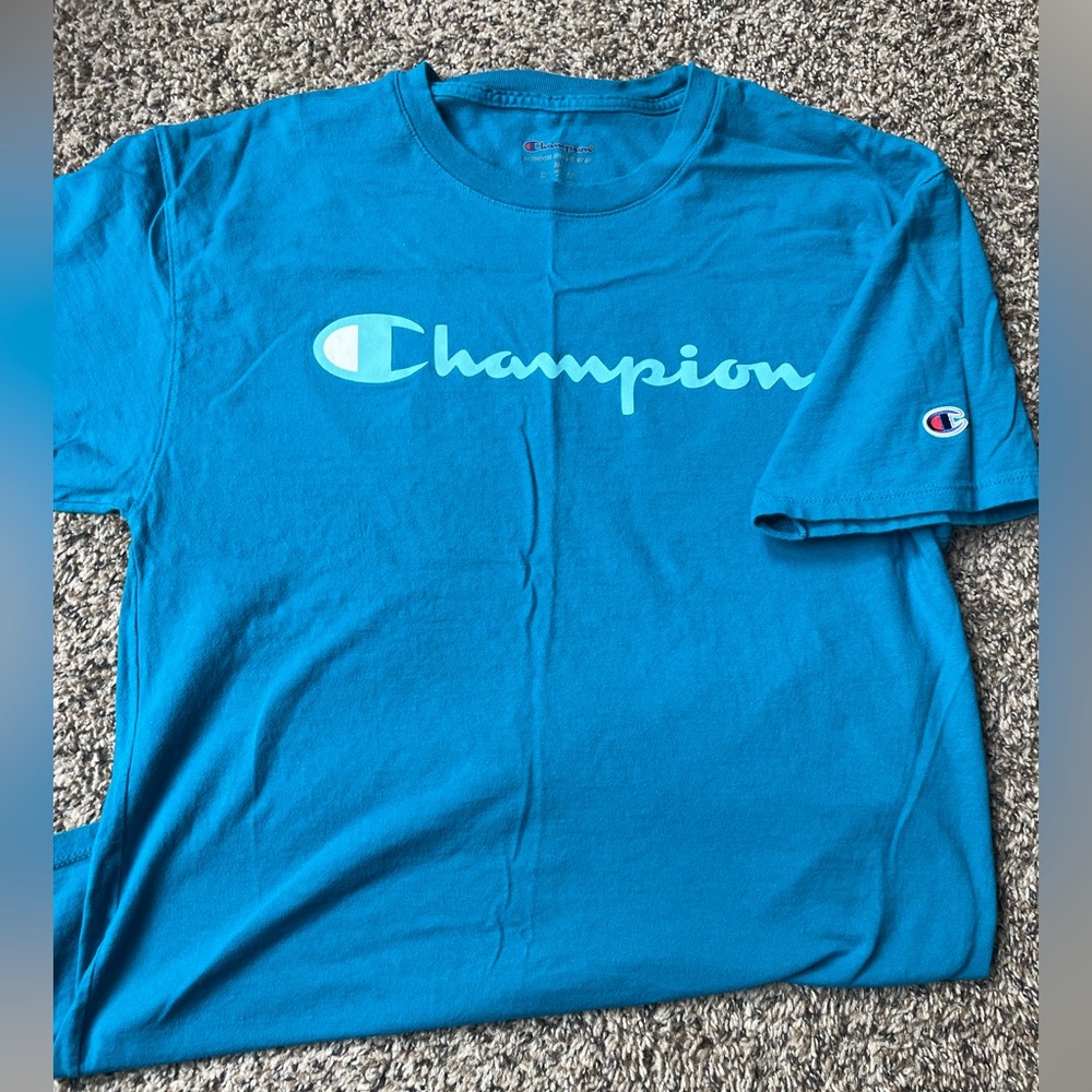 Blue Champion athletic T-shirt